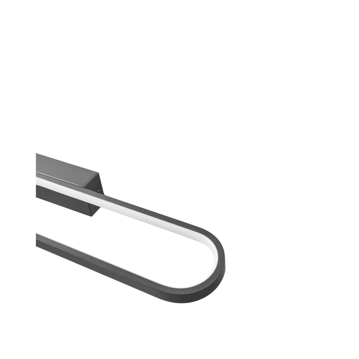 Kinkiet LED obrazowy/łazienkowy MIDOU Metal Czarny