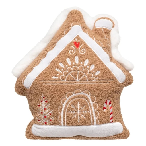 Poduszka dekoracyjna Domek Piernikowy 40x35x10 cm