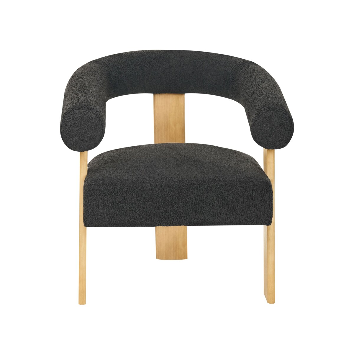 Komplet wypoczynkowy ILBRO Boucle Czarny/ jasny brąz