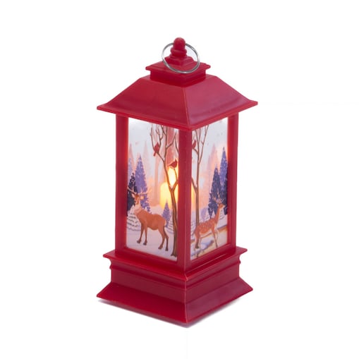 Lampion LED ze świątecznym motywem