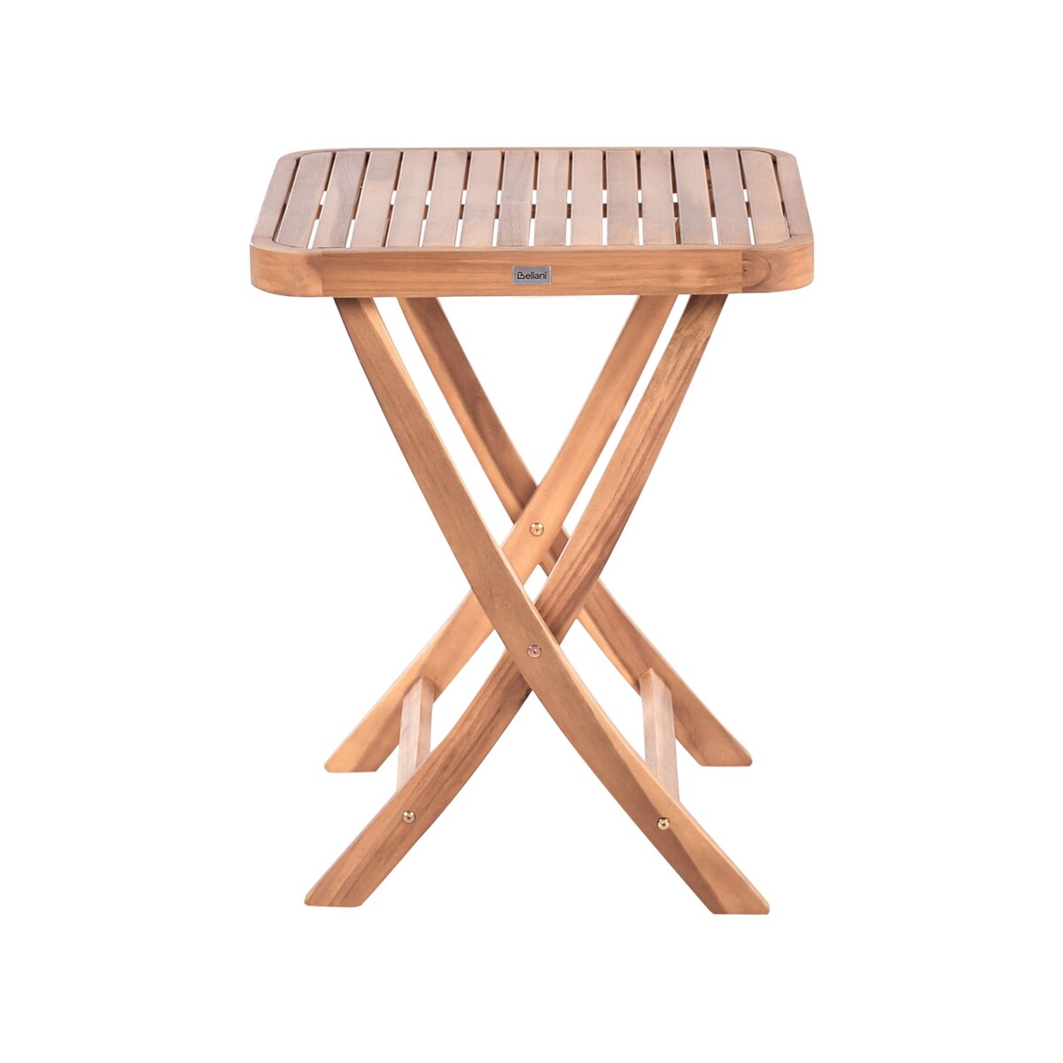 Zestaw mebli balkonowych Składane CALCIANO Certyfikowane drewno akacjowe Brązowy