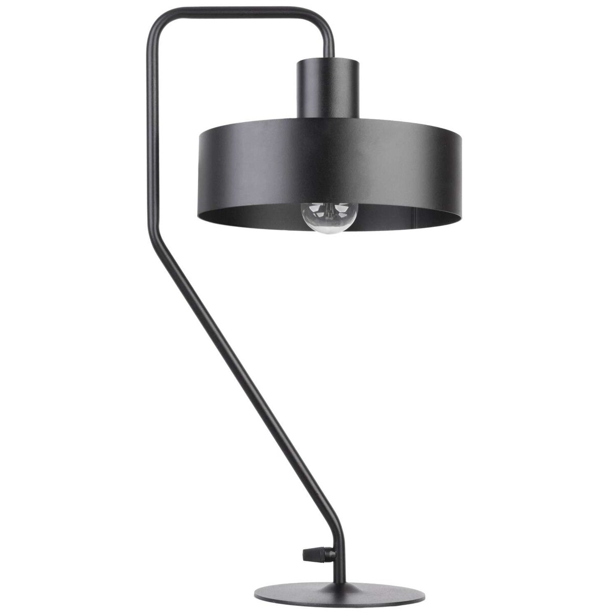 Stojąca LAMPKA gabinetowa VASCO 50118 Sigma metalowa LAMPA stołowa czarna