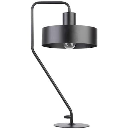 Stojąca LAMPKA gabinetowa VASCO 50118 Sigma metalowa LAMPA stołowa czarna