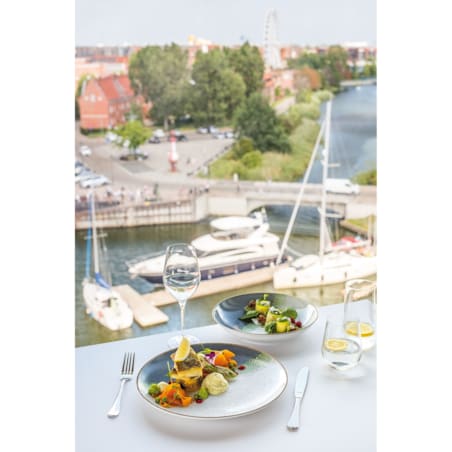 Talerz płytki 27 cm Boss Texturas LU24 (9012)