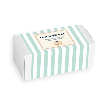 ZESTAW BIG BOX "TEA GIFT SET" - HERBATY SYPANE ŚWIECA SOJOWA KUBKI Z ZAPARZACZAMI NA PREZENT UPOMINEK DLA KOBIETY FACETA DZIEWCZYNY CHŁOPAKA MAMY TATY BABCI DZIADKA