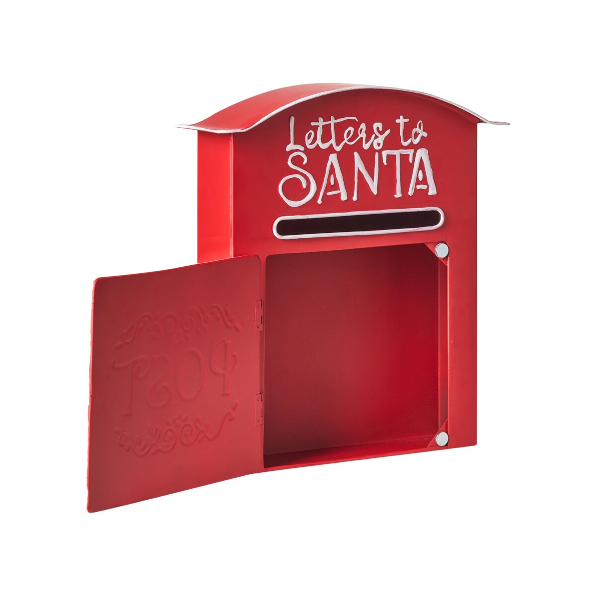 Skrzynka na listy świąteczna ESPOO 30 cm Czerwony