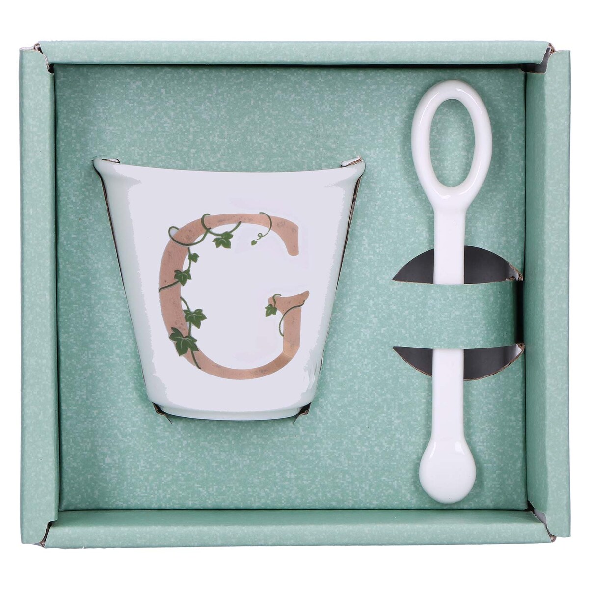 Filiżanka z łyżeczką Unico - 75 ml, G