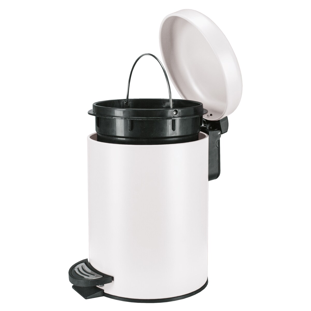 Kleine Wolke One Kosz łazienkowy 3L, metal kolor biały mat