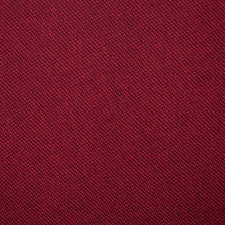 vidaXL Sofa 3-osobowa, tapicerowana tkaniną, kolor czerwonego wina