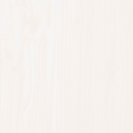 vidaXL Ławka do przedpokoju, biały, 80x40x43 cm, lite drewno sosnowe