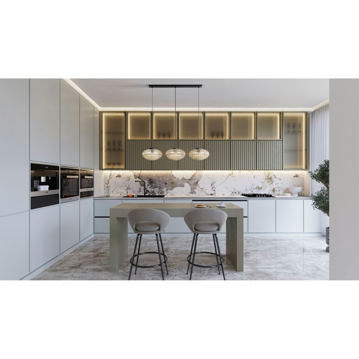 Lampa wisząca K-5675 z serii DROP