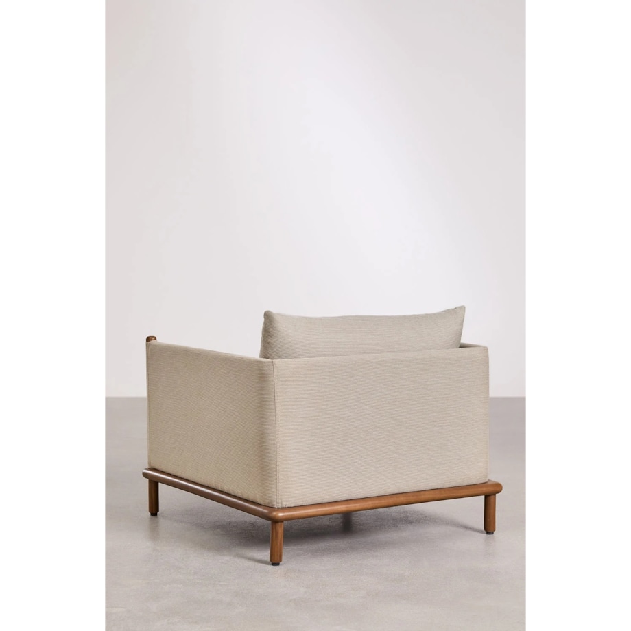 Zestaw ogrodowy: 2 fotele i 2 stoliki kawowe z drewna akacjowego Olivia