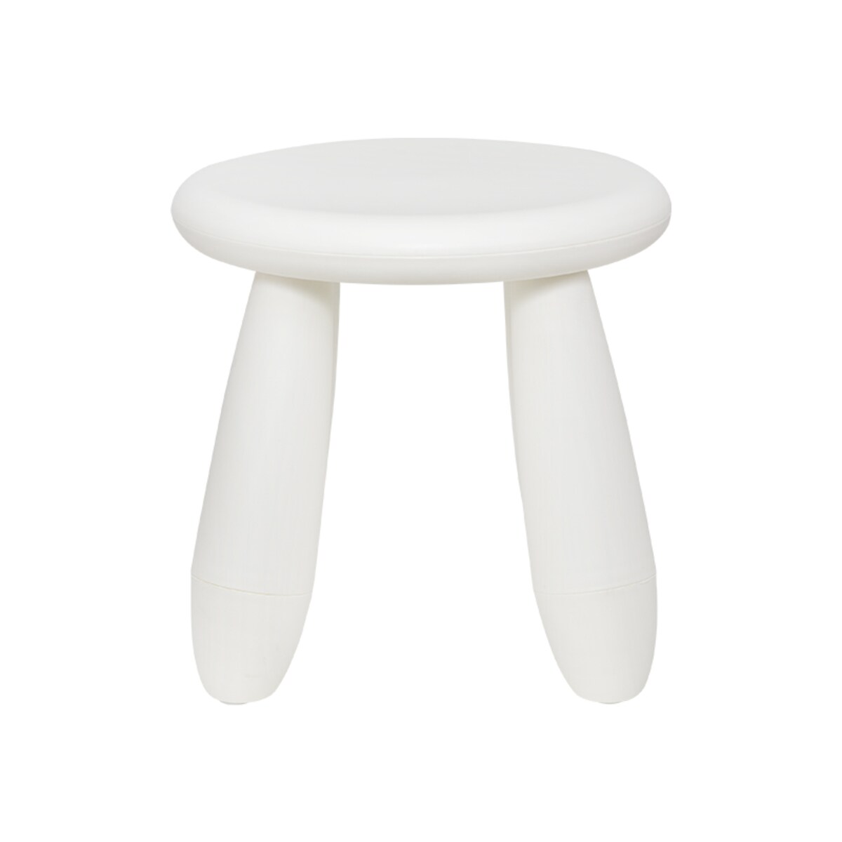 Krzesełko dla dzieci plastikowe stołek dziecięcy biały