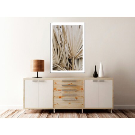 Poster Story, Plakat, Obraz - Beżowa Palma No3, wymiary 42 x 60 cm