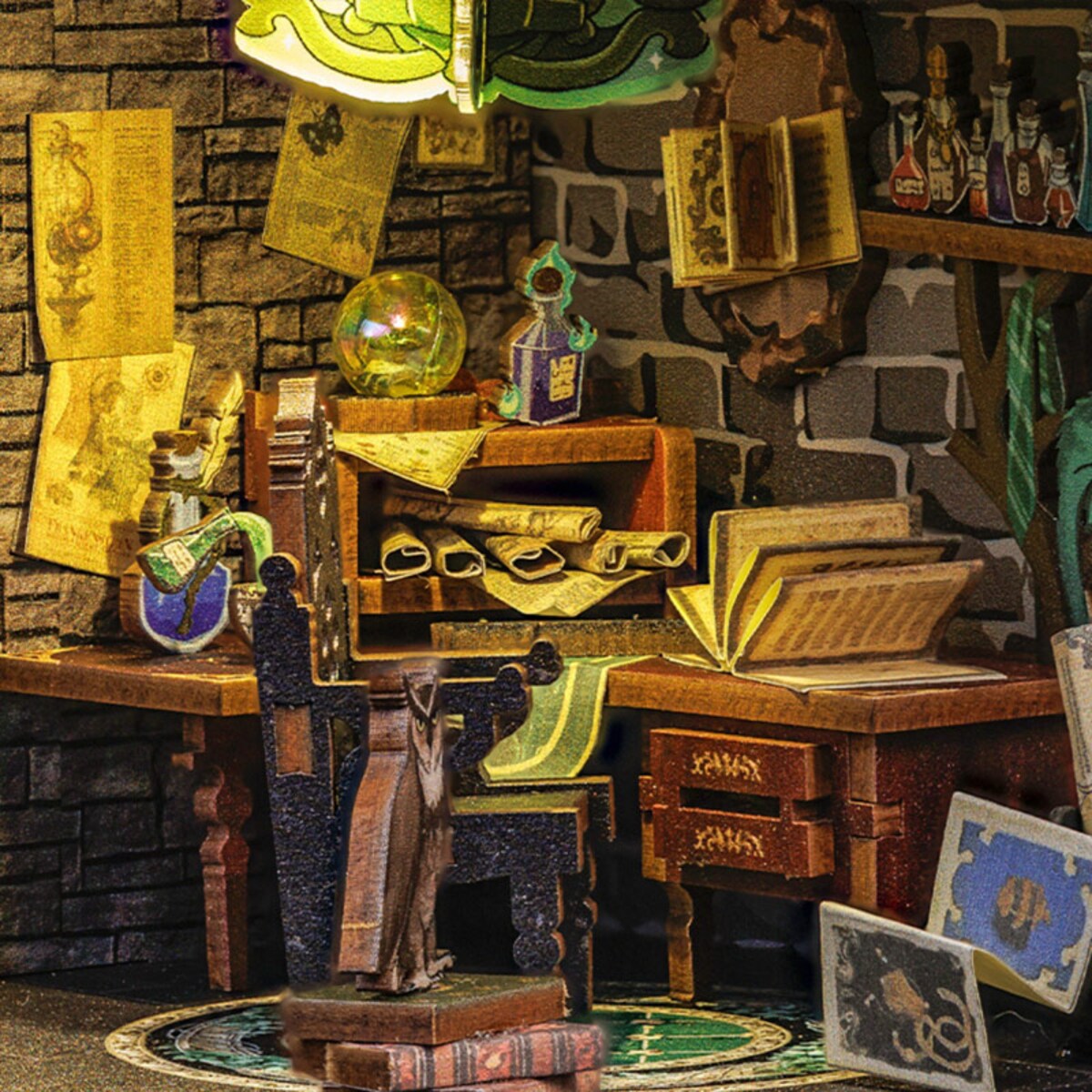 Miniaturowy domek Book Nook - Pokój życzeń - CuteBee