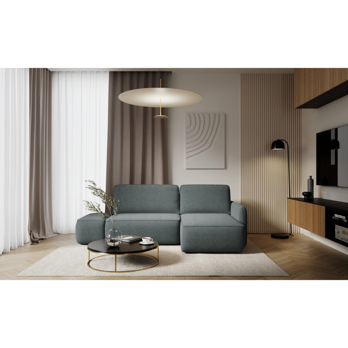 Narożnik CREMONA L - z pojemnikiem Kolor: Cremona 93