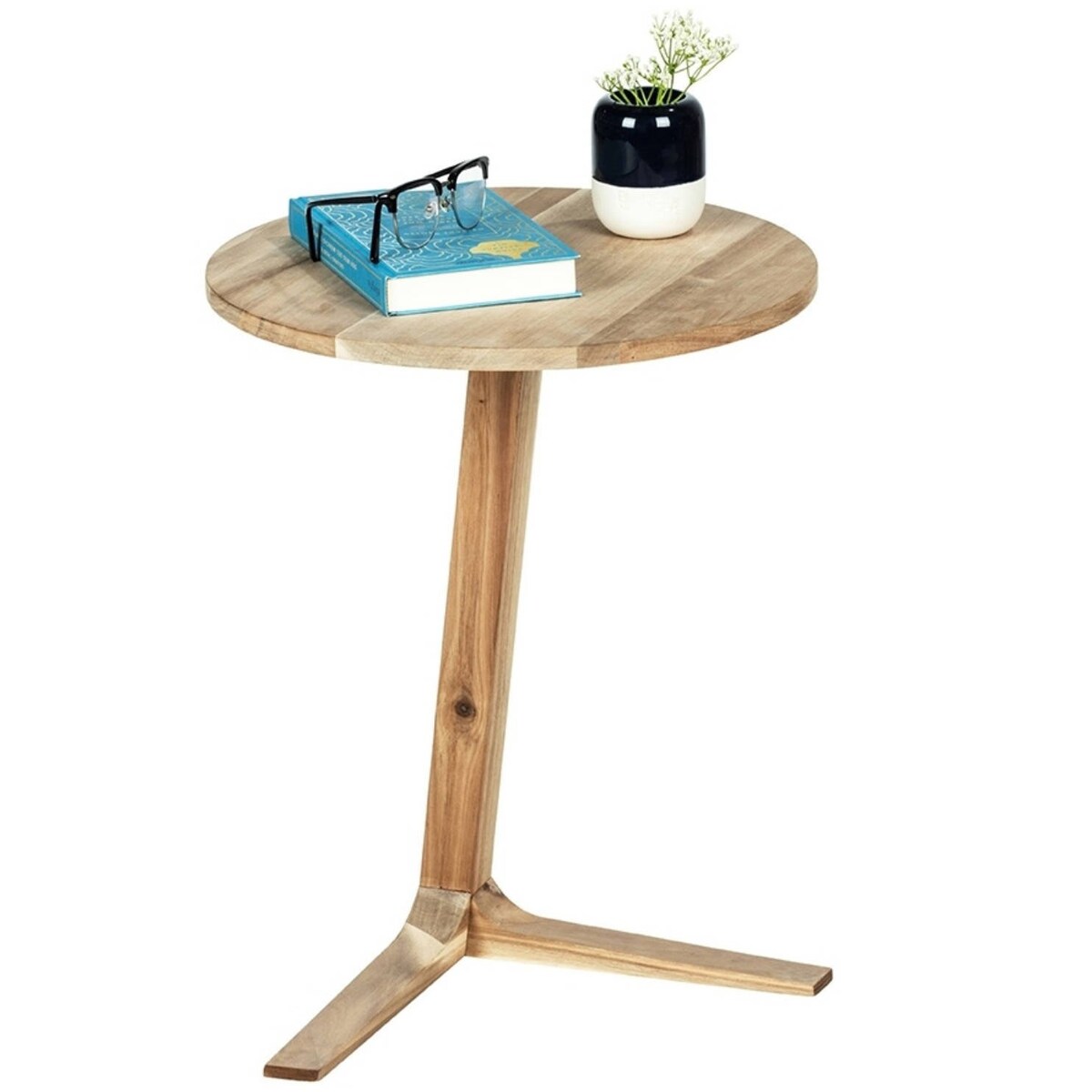 Boczny stolik kawowy ACINA, drewno akacjowe, WENKO