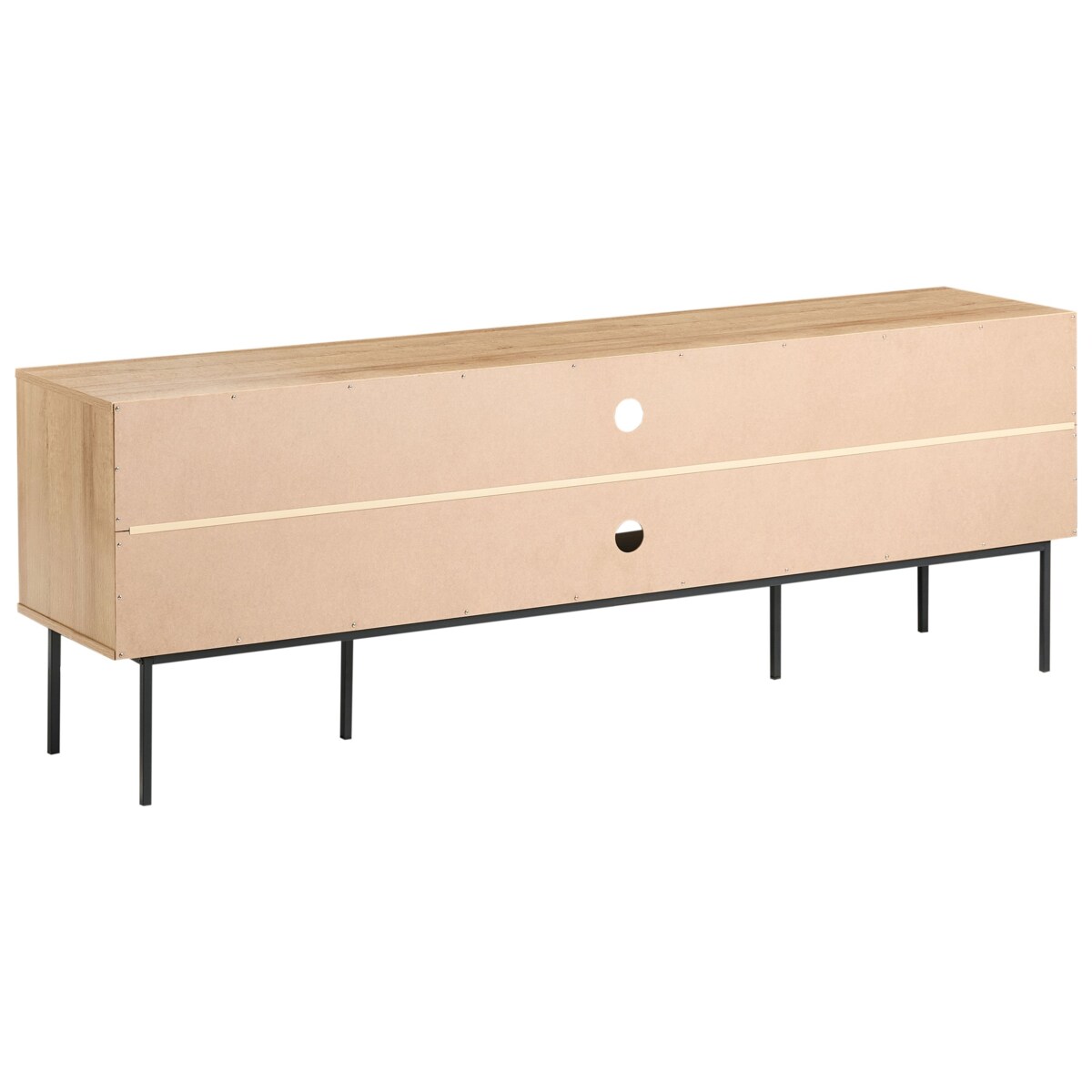 Szafka RTV PASCO Rattan Jasnobrązowy