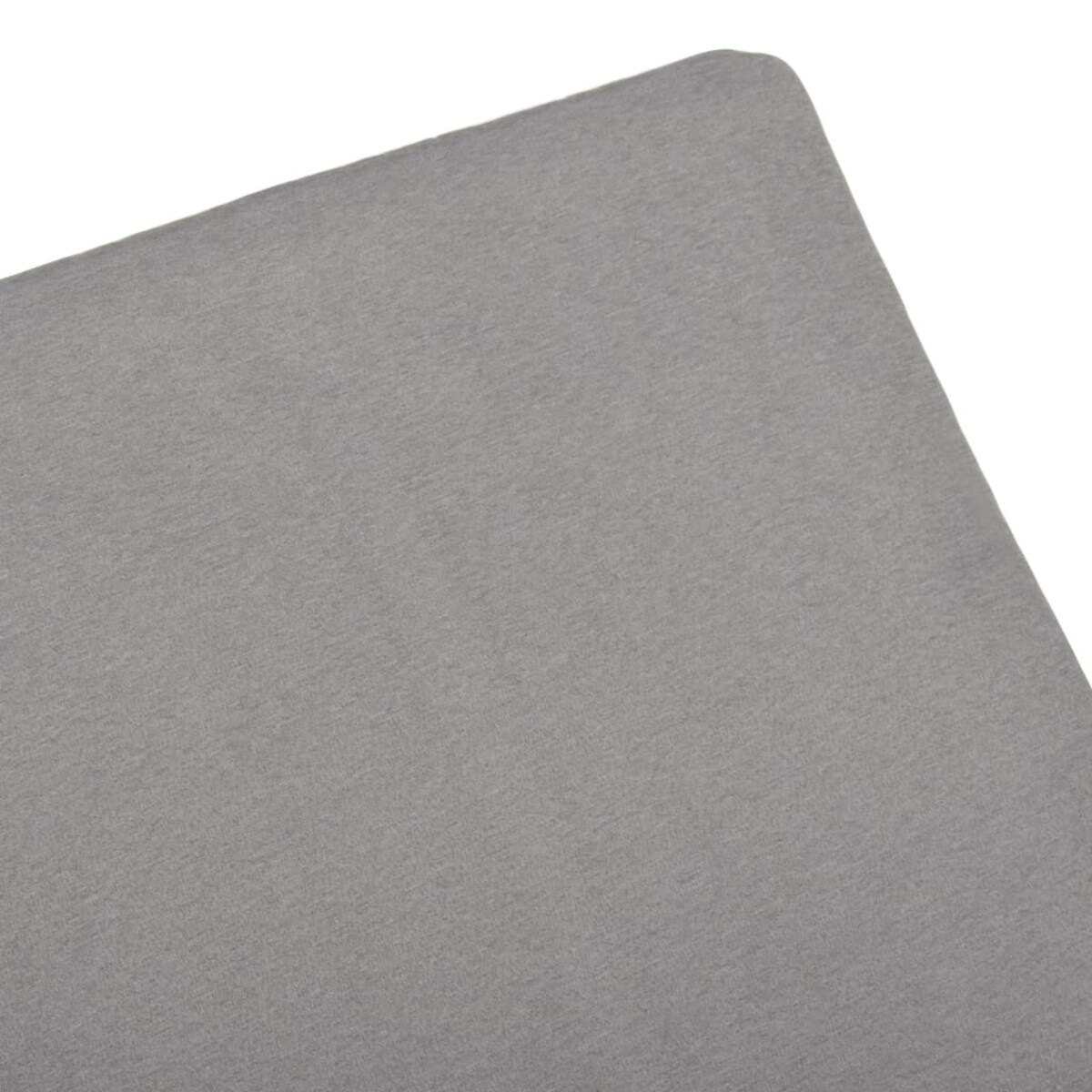 vidaXL Leżak z poduszką, plastikowy, antracytowy