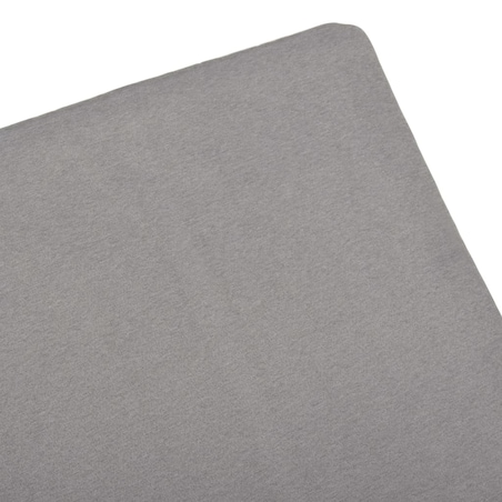 vidaXL Leżak z poduszką, plastikowy, antracytowy