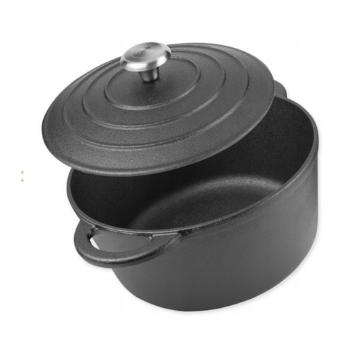 Garnek żeliwny ciężki żeliwo 24cm 4.0L ROSSNER