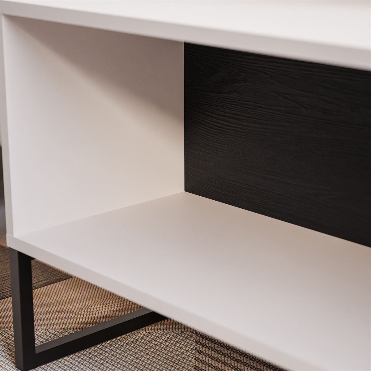 Stolik kawowy MOONLIGHT kaszmir czarny