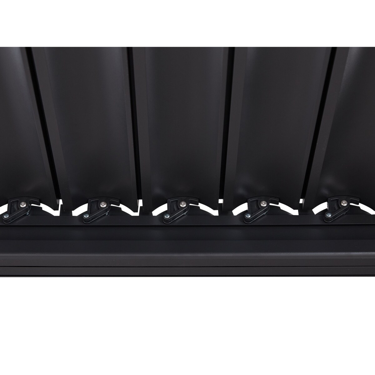 Pergola ogrodowa 310x310 cm Czarny FORNOLI