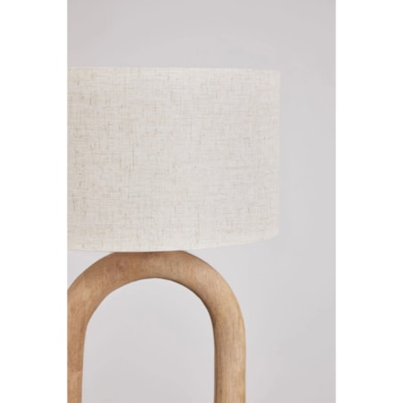 Lampa podłogowa z drewna mango Tiberia 175 cm