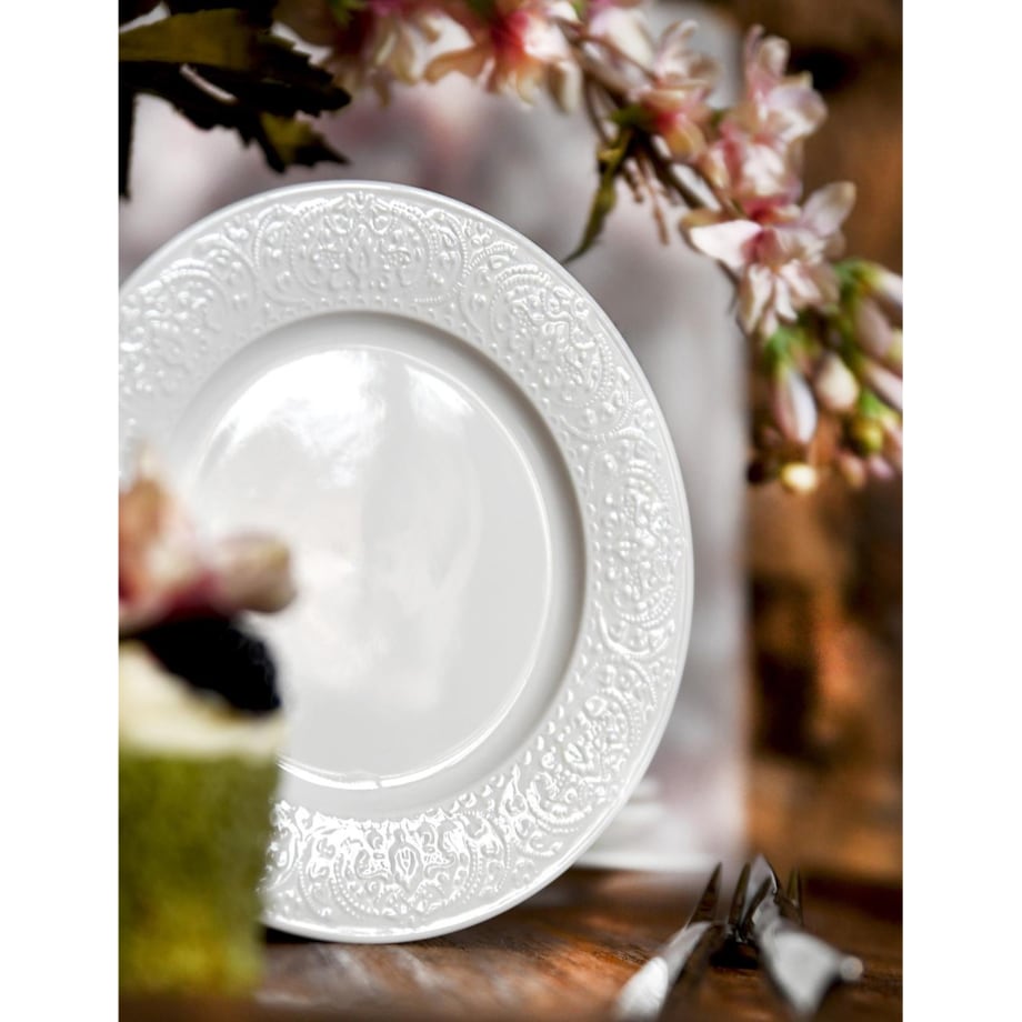 VILLA ITALIA Talerzyk deserowy śniadaniowy 20,5 cm porcelanowy GLORIETTA