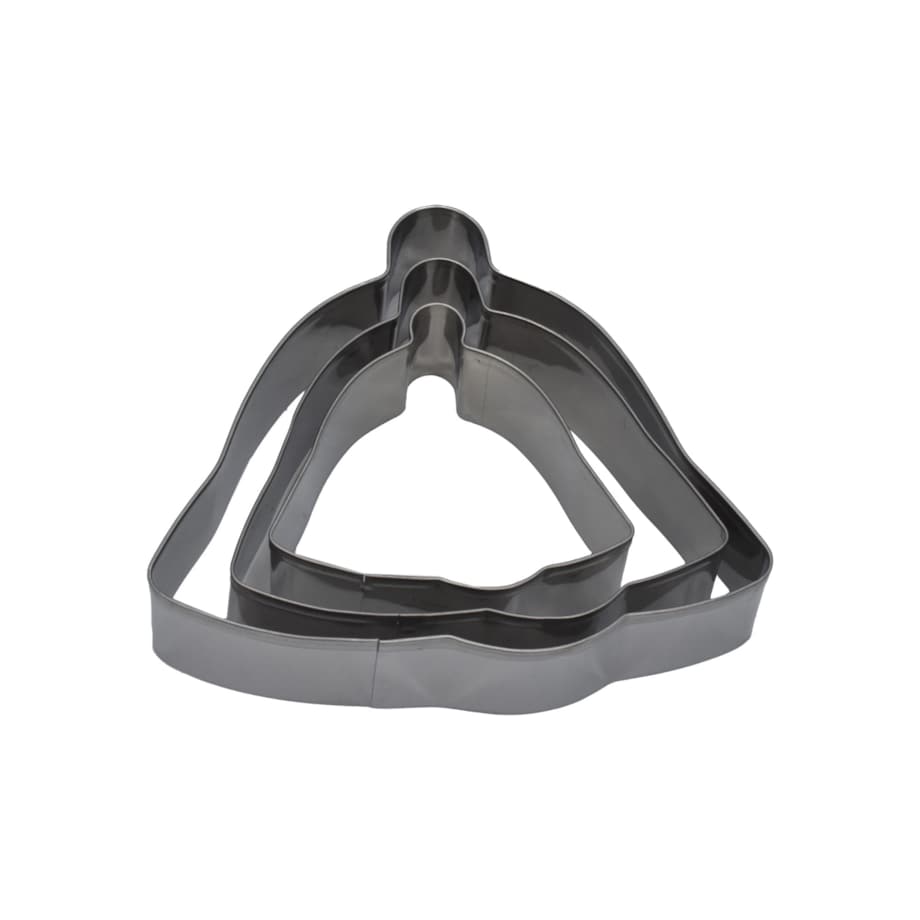 Zestaw wykrawaczy do ciastek pierników dzwonek 3-ele BRUNBESTE