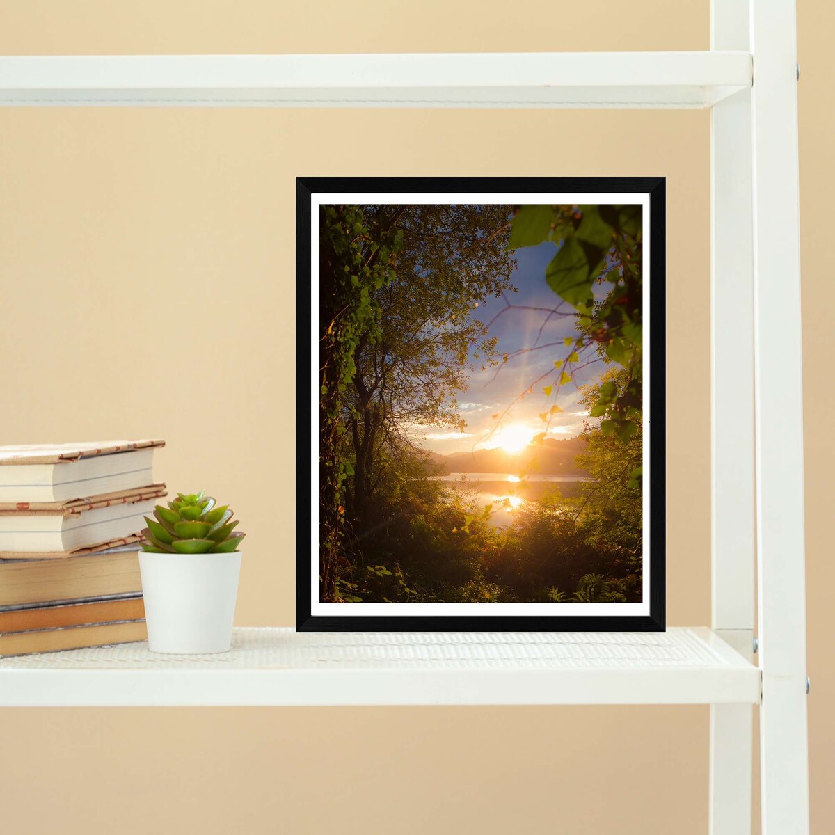 Ramka Na Zdjęcia 18X24 Cm Plakaty Rama Na Nóżce Stojąca Dekoracja Czarna