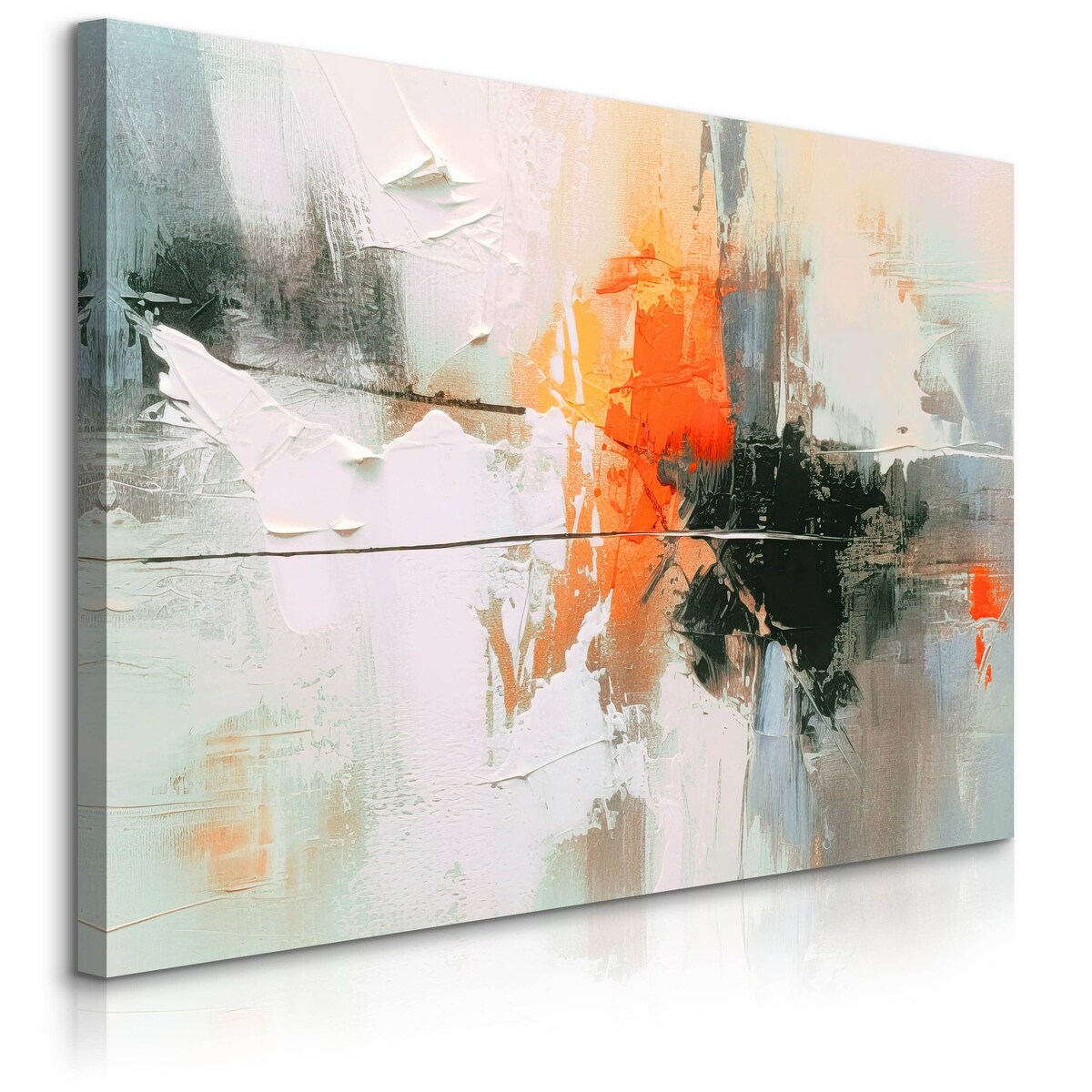 Obraz Ścienny Do Sypialni Salonu Abstrakcja Imitacja Farby 120x80cm