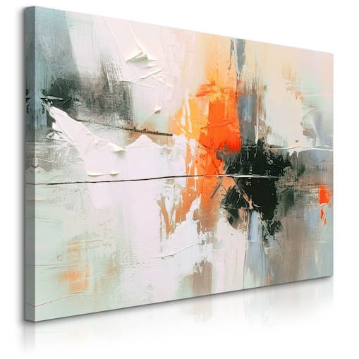 Obraz Ścienny Do Sypialni Salonu Abstrakcja Imitacja Farby 120x80cm