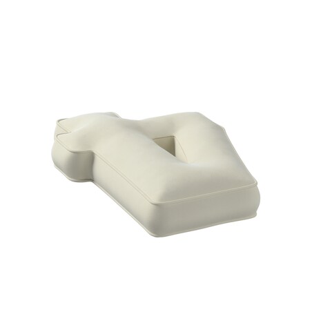 Poduszka Cyferka 4, śmietankowa biel, 28 x 40 cm, Posh Velvet