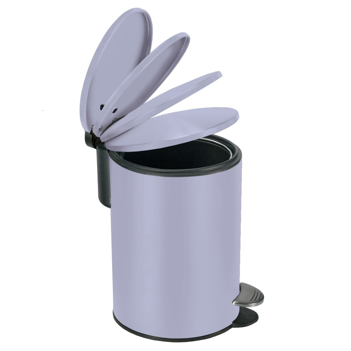 Kleine Wolke Silence Kosz łazienkowy Fioletowy 3 litry