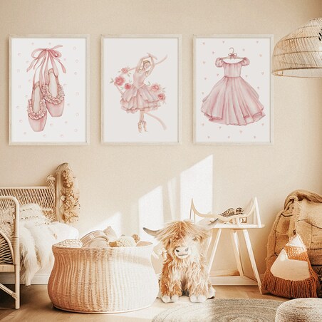 3 x plakat dla dzieci | balet 40x50