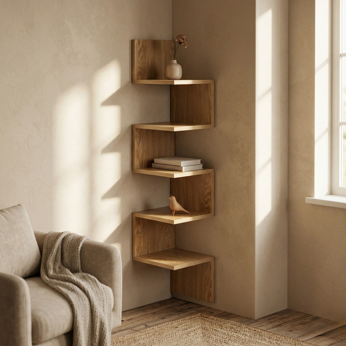 Regał ścienny VICO, 22 x 119 cm