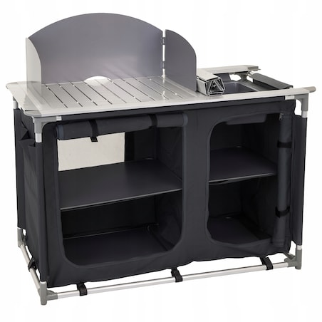 KUCHNIA TURYSTYCZNA SZAFKA stół składany ogrodowy torba KEMPINGOWY stolik