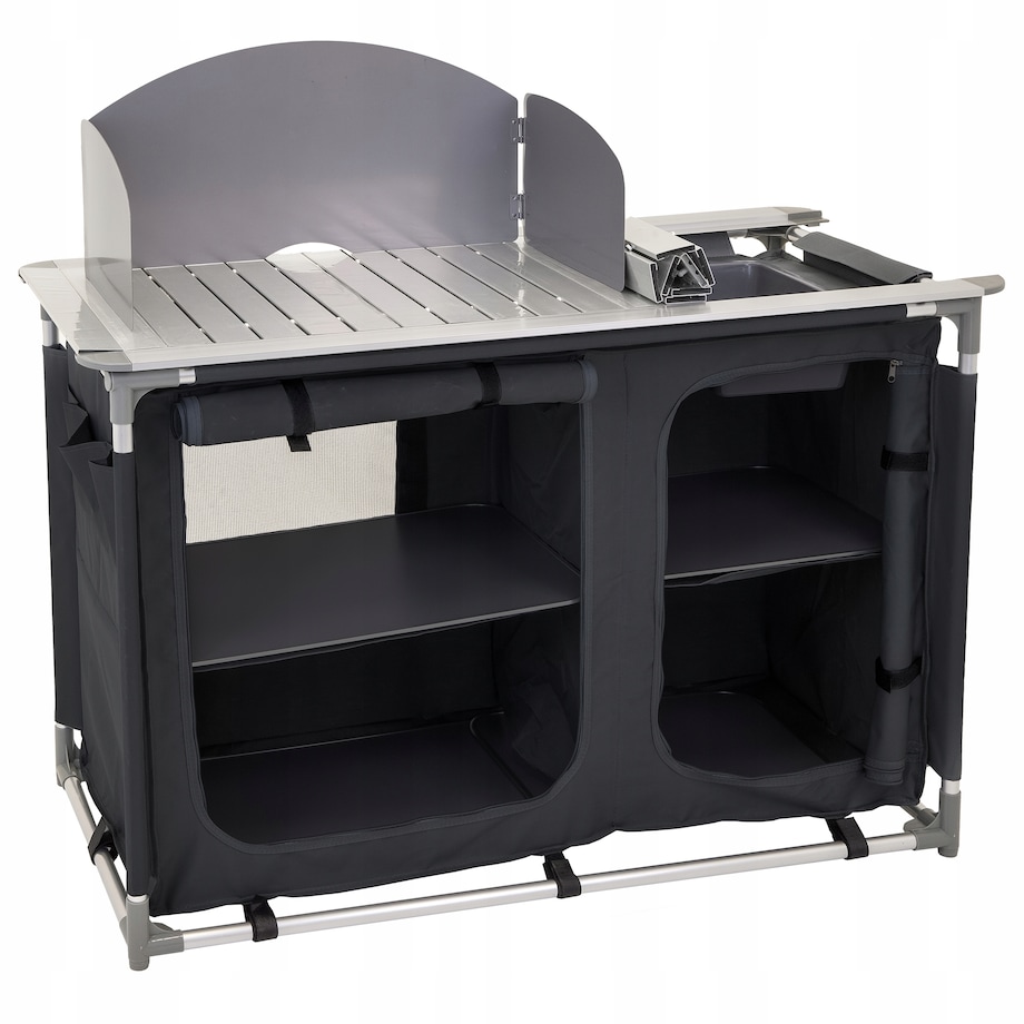 KUCHNIA TURYSTYCZNA SZAFKA stół składany ogrodowy torba KEMPINGOWY stolik