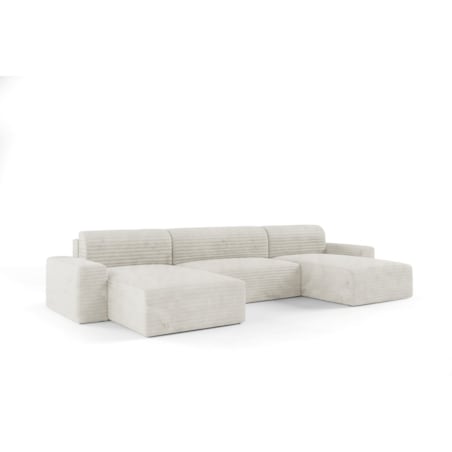 Narożnik COCO U z funkcją spania Kolor: TILIA 1