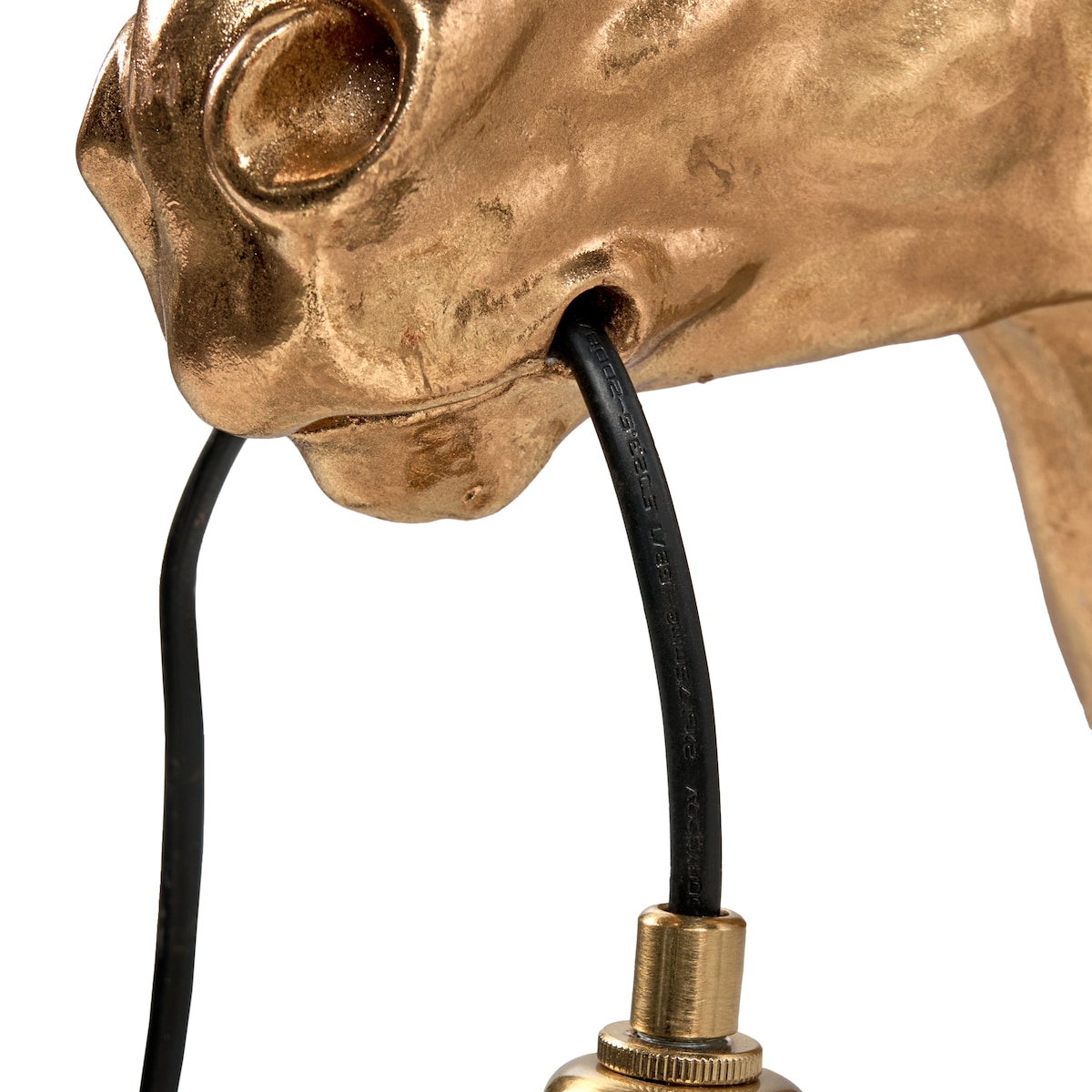 Koń Lampa ścienna PHILIPPE Złoty