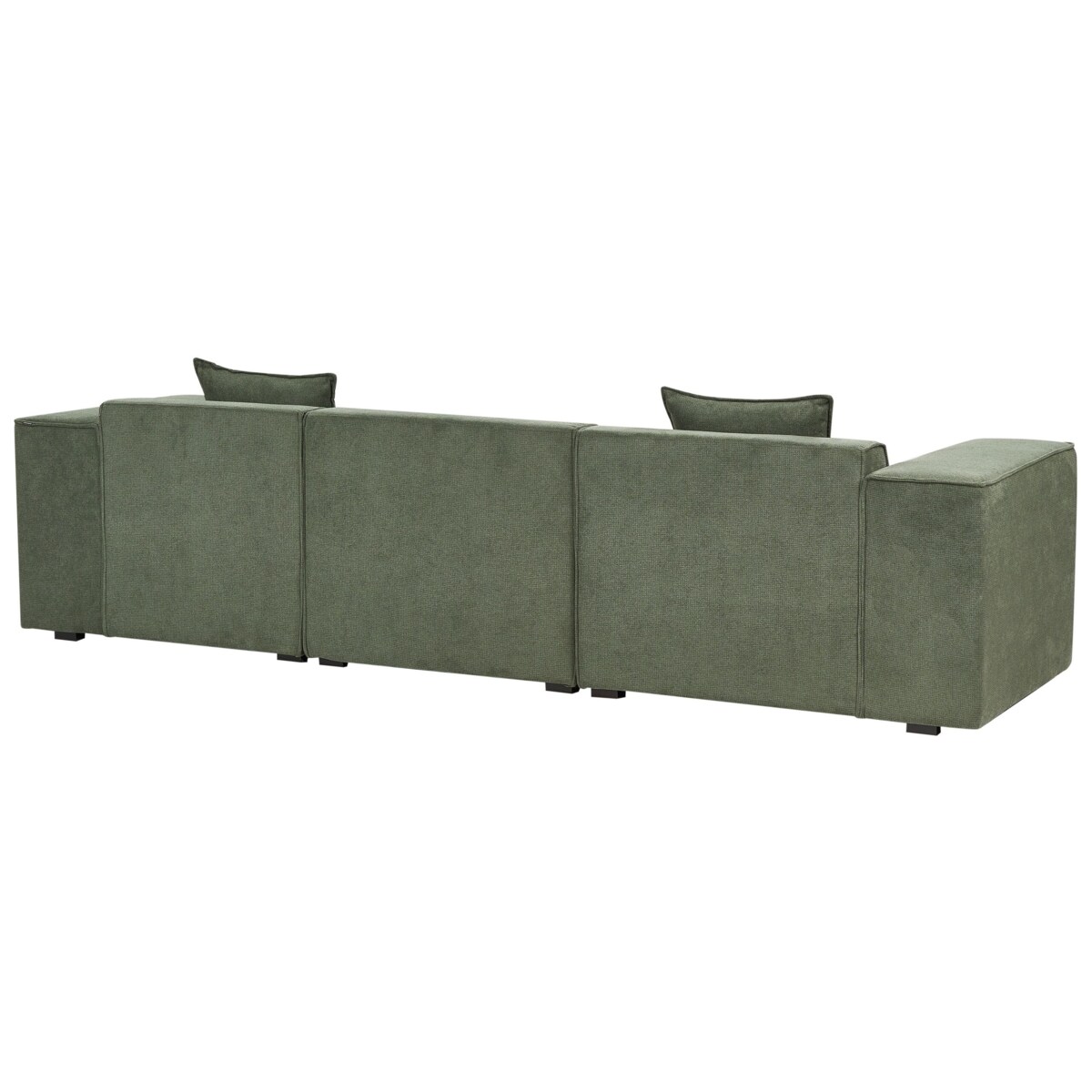 Narożnik lewostronny ciemnozielony DOLVA