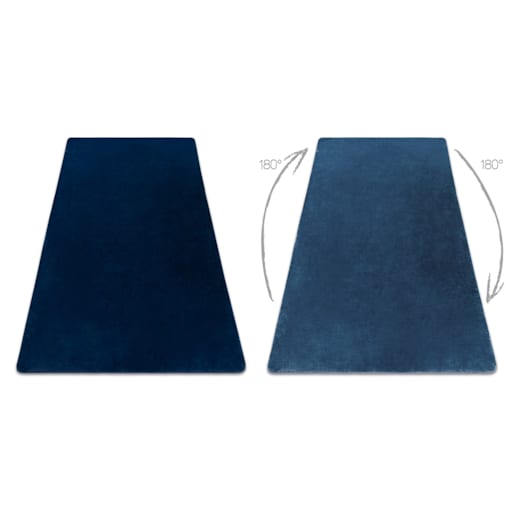 Dywan POSH Shaggy navy granat, gruby, 120x160 cm