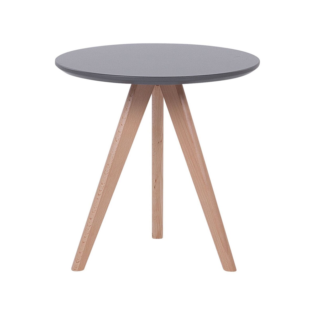 Zestaw 3 stolików kawowych szary VEGAS