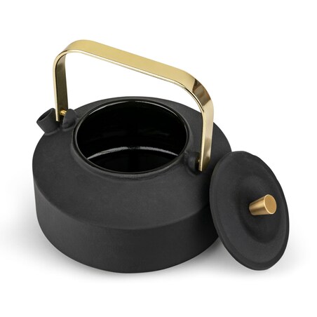Czajnik żeliwny SHANGDONG 1 l czarny / Bredemeijer