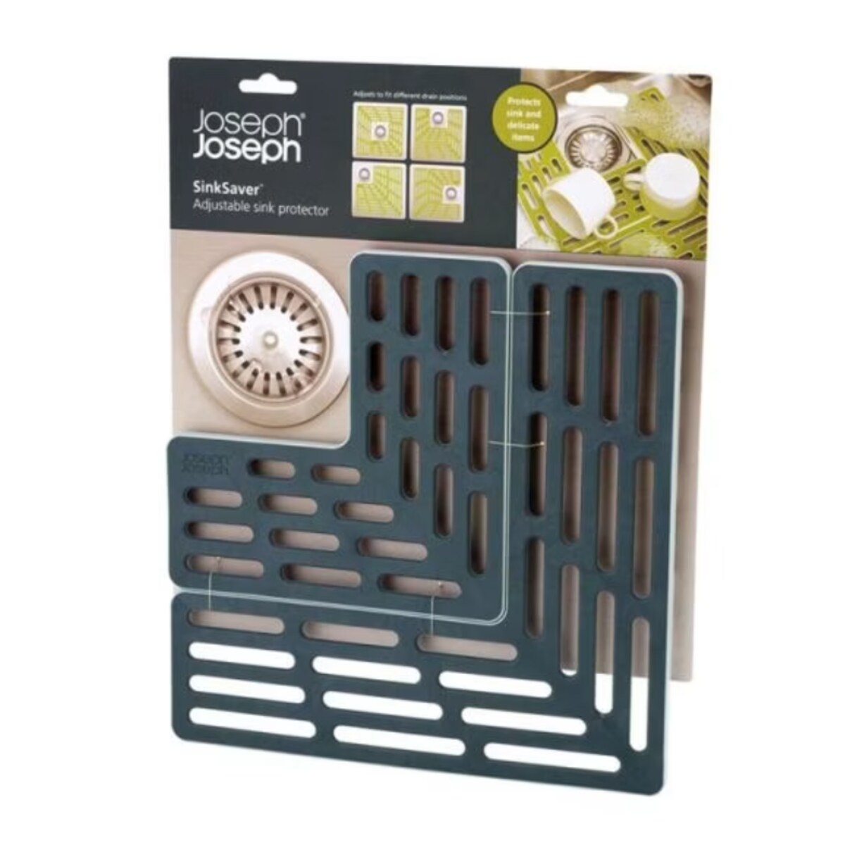 Wkład do zlewu szary Sink Saver, 28.5 x 1.5 x 28.5 cm , Joseph Joseph