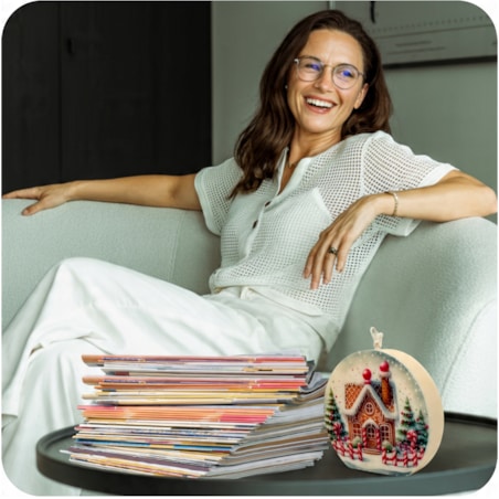 Prezent na Święta Świeca Piernikowy Domek Świeczka Sojowa Dekoracyjna EKO