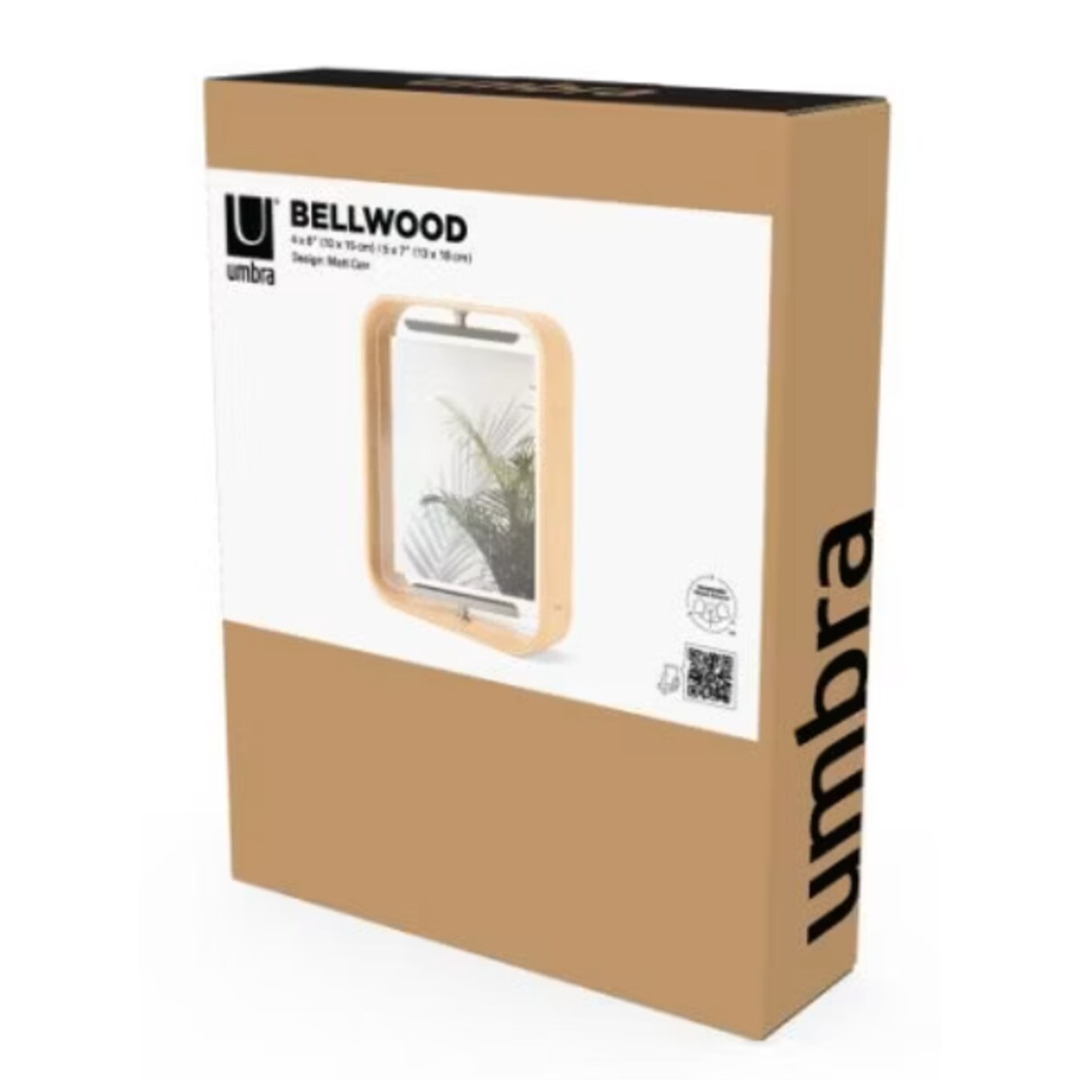 Obrotowa ramka na zdjęcie jasna Bellwood, 18 x 13 cm, Umbra