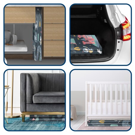 Mata piankowa edukacyjna składana dla dzieci duża 180x200 pianka xpe Nukido