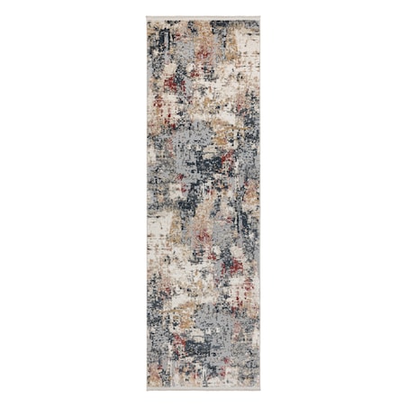 Dywan, chodnik DISTIN 0123A różowy / 80x250 cm